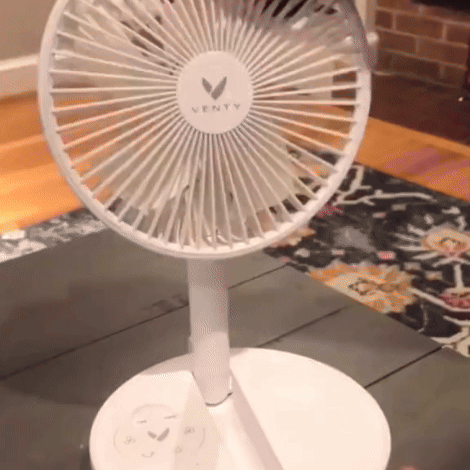 Ventilador Plegable Portátil Verde